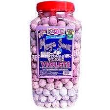 Mega Sour Vicious Violets Tub 3kg (UK) - candynow.ca