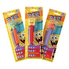 Pez Blister Pack Spongebob .87oz 12ct - candynow.ca
