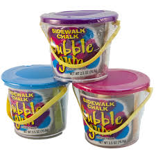 Sidewalk Chalk Bubble Gum 2.5oz 12ct - candynow.ca