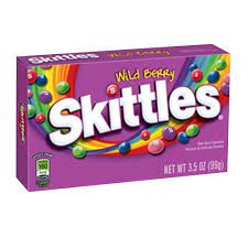 Skittles Wild Berry Theater Box 3.5oz 12ct