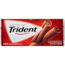 Trident Single Cinnamon 14pc 12ct - candynow.ca