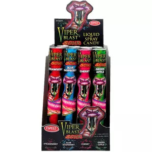 Viper Blast Sour Liquid Candy Spray 24ct