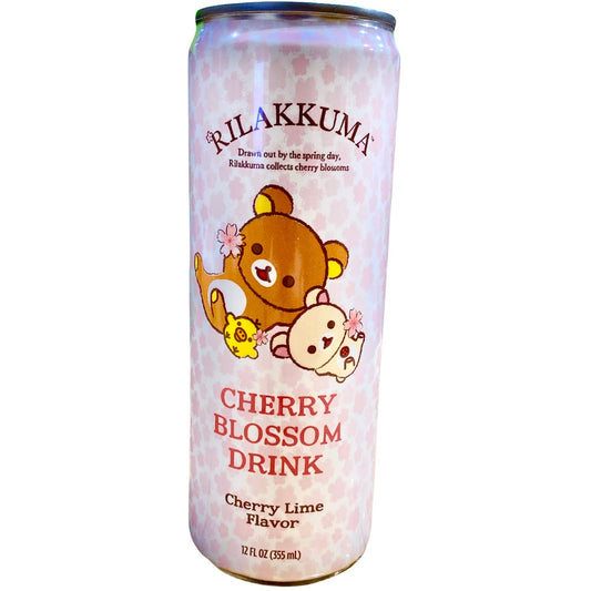 Boston America Rilakkuma Cherry Blossom Drink Pop 355ml 12ct