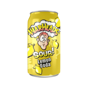 Warheads Sour Soda Lemon 12oz 12ct (Shipping Extra, Click for Details)