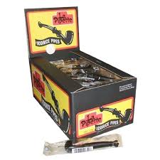 Warrell Black Pipes Individually Wrapped .6oz 60ct - candynow.ca