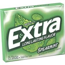 Wrigley Extra 15 Stick Spearmint 10ct - candynow.ca