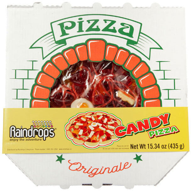 Raindrops Gummy Pizza Large 10.58oz 6ct