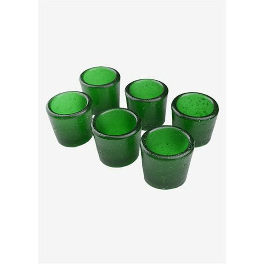 Gummy Shot Glasses 6-Pack Sour Apple 1ct