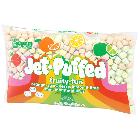 Jet Puffed Mini Marshmallow Fruity Fun 10oz 16ct