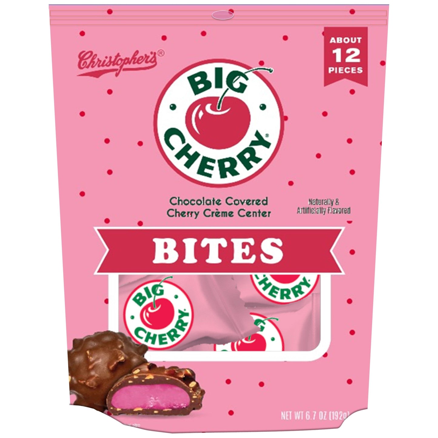 Adams & Brooks Cherry Bites Peg Bags 6.7oz 6ct