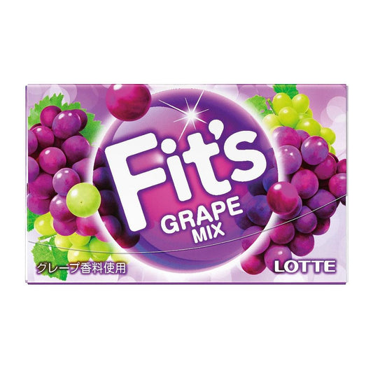 Lotte Fit's Grape Mix 30g 10ct (Japan)