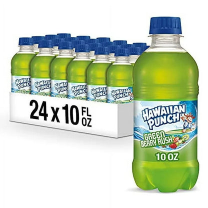 Hawaiian Punch Green Berry 10oz 24ct (Shipping Extra, Click for Details)