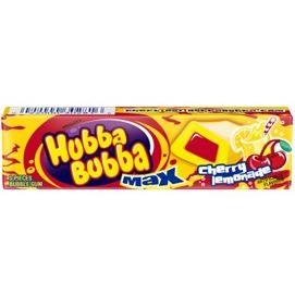 Hubba Bubba 5pc Gum Max Cherry Lemonade 18ct - candynow.ca