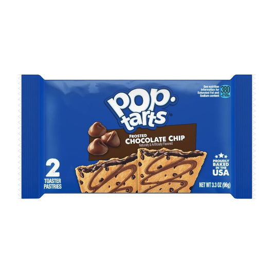 Pop Tarts 2s Frosted Chocolate Chip 3.3oz 6ct