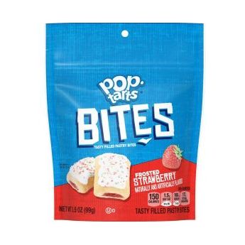 Pop Tarts Bites Frosted Strawberry 3.5oz 6ct