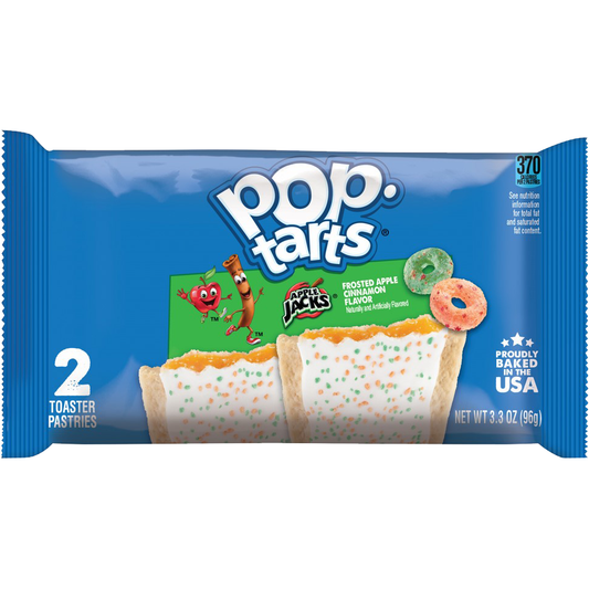 Pop Tarts 2s Apple Jack 3.3oz 6ct