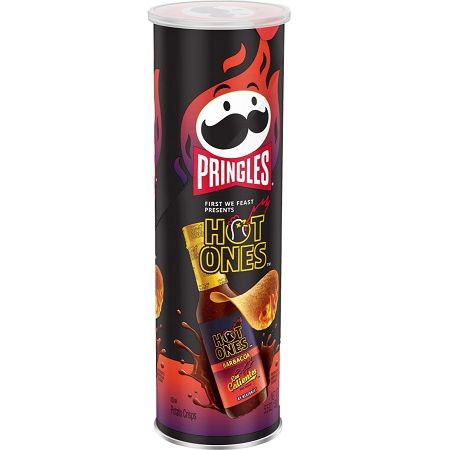 Pringles Hot Ones Los Calientes Barbacoa 5.57oz 14ct
