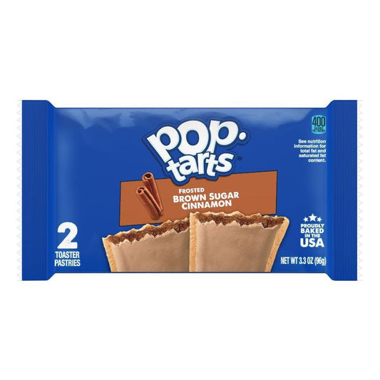 Pop Tarts 2s Frosted Brown Sugar 3.3oz 6ct