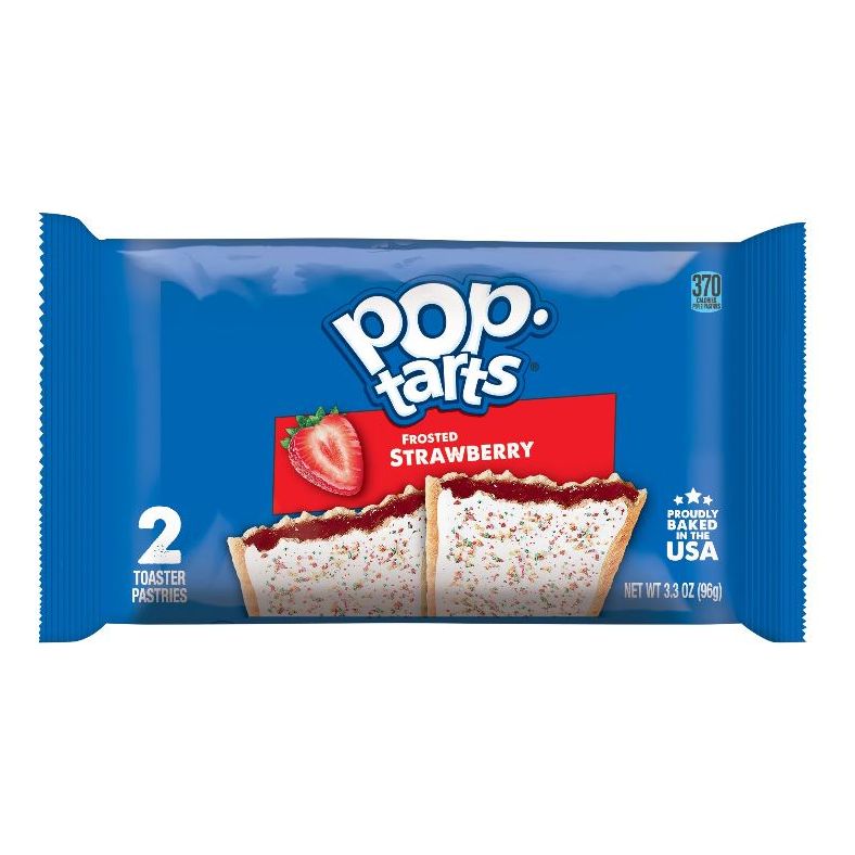 Pop Tarts 2s Frosted Strawberry 3.3oz 6ct