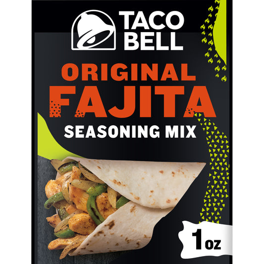 Taco Bell Home Originals Fajita Seasoning 1.4oz 24ct