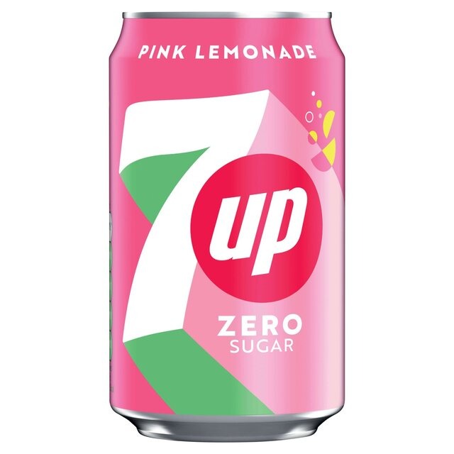 7Up Pink Lemonade 330ml 24ct (UK) (Shipping Extra, Click for Details)