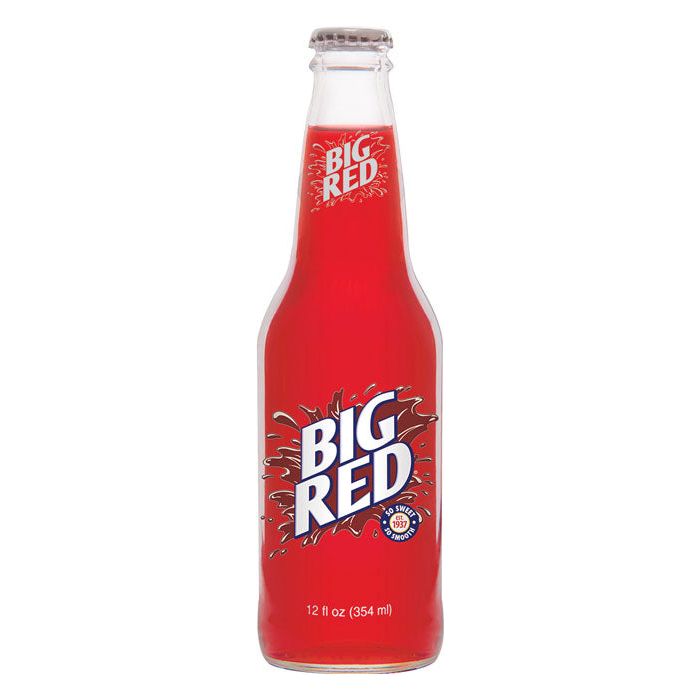 Big Red Glass Bottle 12oz 24ct (Pallet Shipping Only) (Shipping Extra, Click for Details) (Copy)