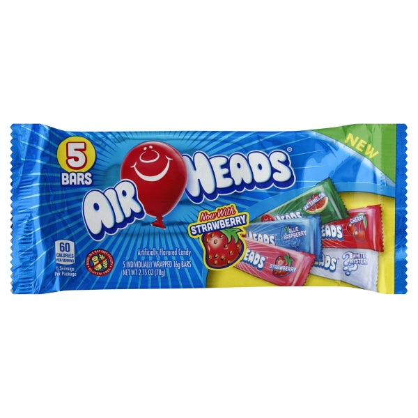 Airheads 5 Bar Standard 2.75oz 18ct