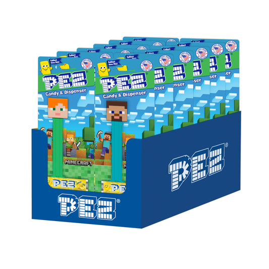 Pez Blister Minecraft Assorted .87oz 12ct