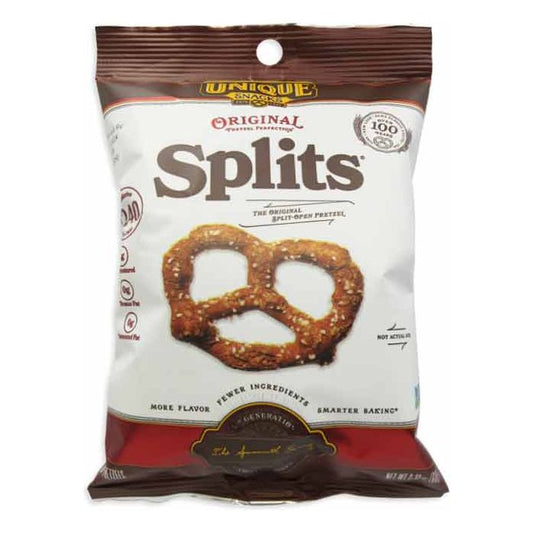 Unique Snacks Pretzels Original Splits 2.12oz 24ct
