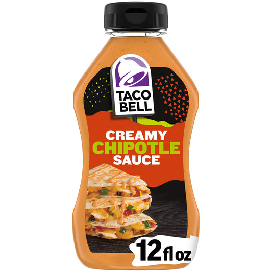 Taco Bell Creamy Chipotle Sauce 12oz 8ct