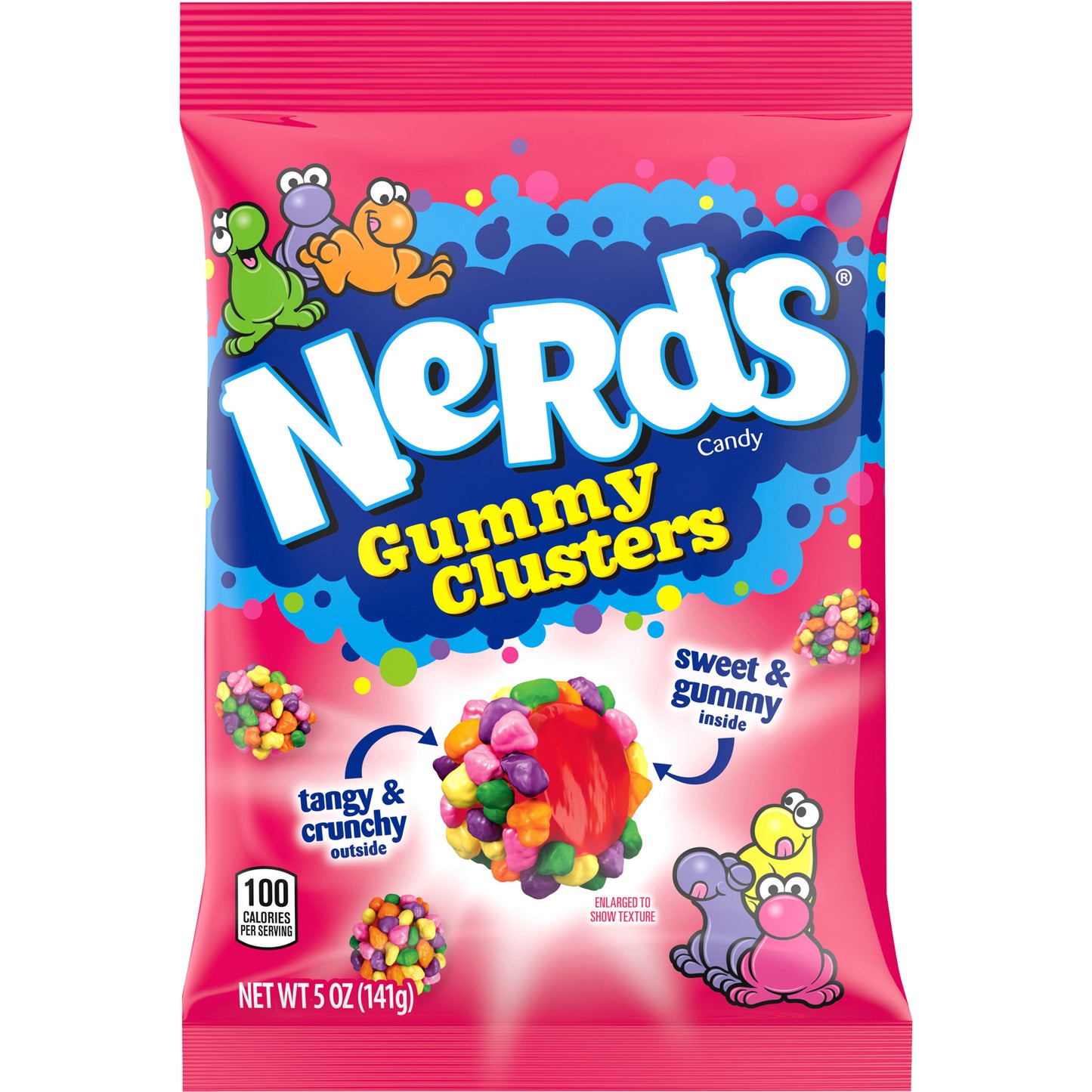 Nerds Gummy Clusters Peg Bag 5oz 12ct