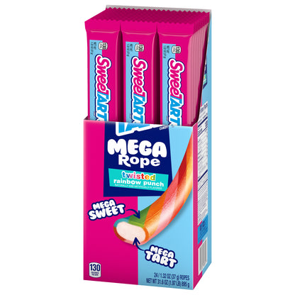 Sweetarts Mega Filled Rope 1.32oz 24ct