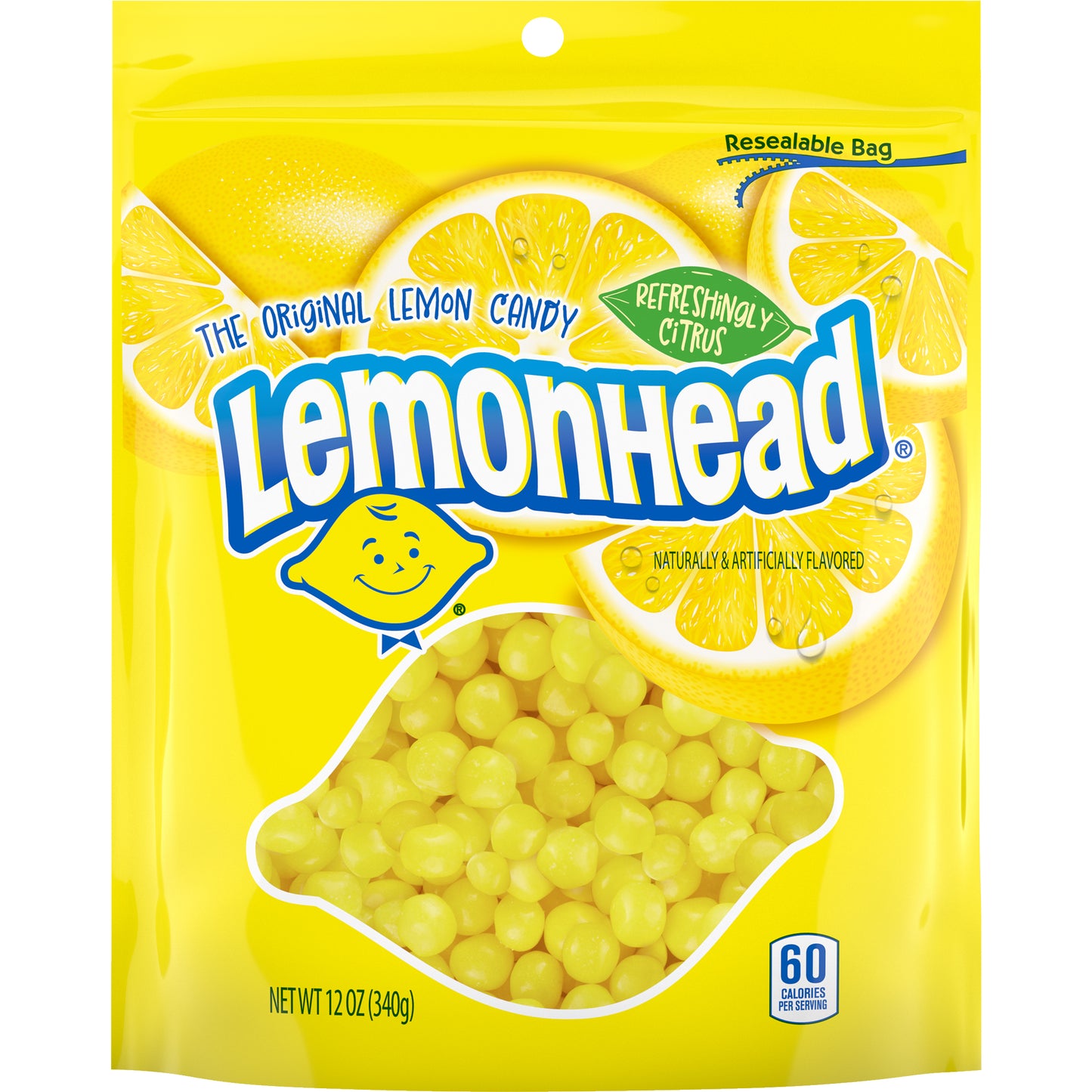 Lemonhead Original Bag 12oz 6ct