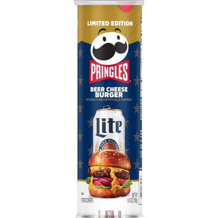 Pringles Miller Beer Cheese Burger 5.5oz 14ct