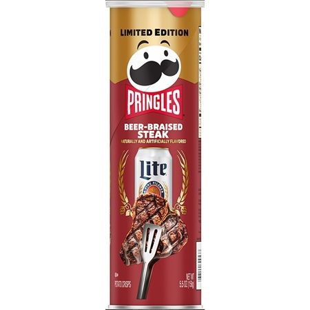 Pringles Miller Beer Braised Steak 5.5oz 14ct