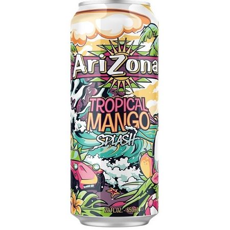 Arizona Tropical Mango Splash (Pallet Shipping Only) (Shipping Extra, Click for Details)