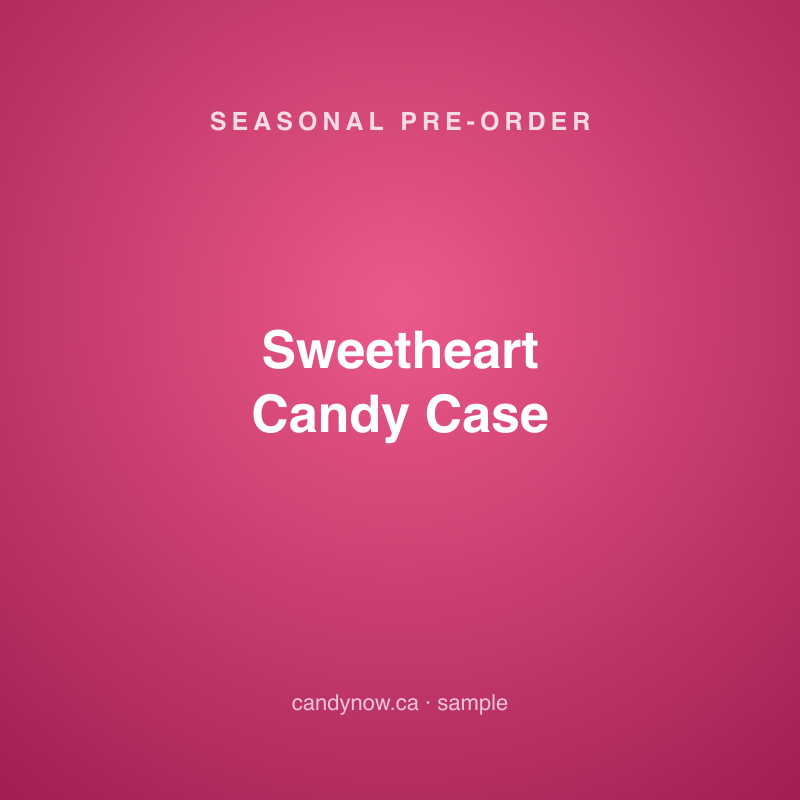 Sweetheart Candy Case (sample pre-order)