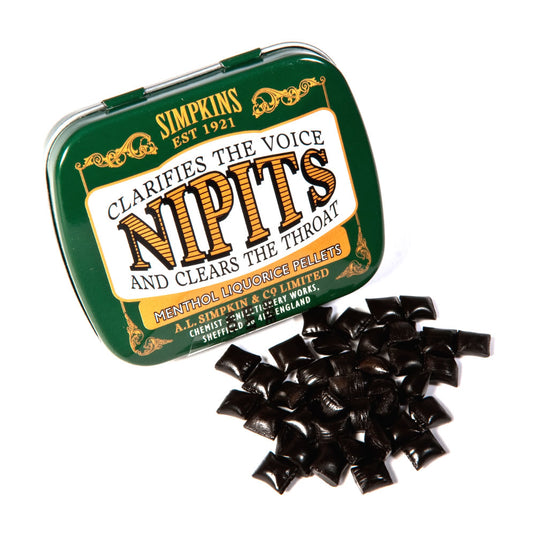 Nipits Menthol Liquorice Pellets 12g 18ct (UK)