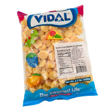 Vidal Bulk Sour Bites Pineapple & Orange 2.2 lb 1ct