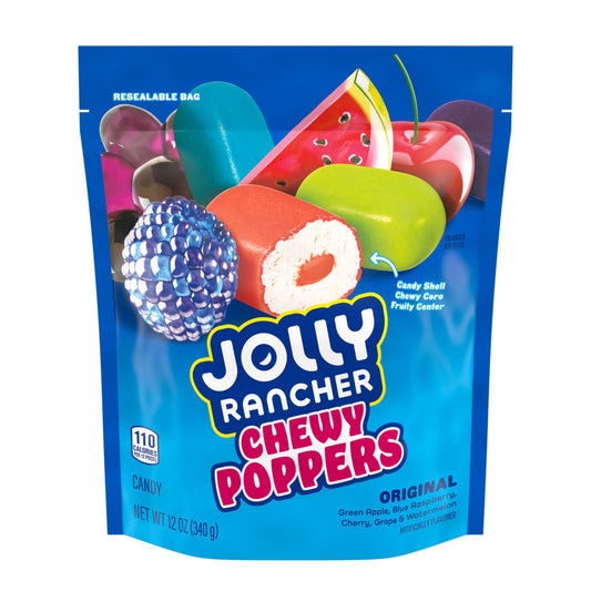 Jolly Rancher Chewy Poppers 12oz (340g) 8ct