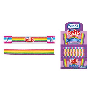 Vidal Sour Wrapped Rainbow Belts 150ct