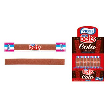 Vidal Sour Wrapped Cola Belts 150ct