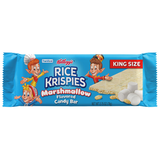 Rice Krispies Marshmallow Flavored Candy Bar King Size 2.75oz 18ct