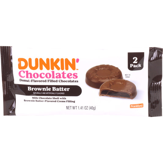 Dunkin Chocolates Brownie Batter Donut 1.41oz 28ct