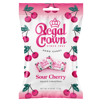 Regal Crown Bags Sour Cherry 6.25oz 12ct