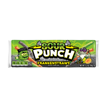 Sour Punch FrankenStraws Tray 3.2oz 24ct