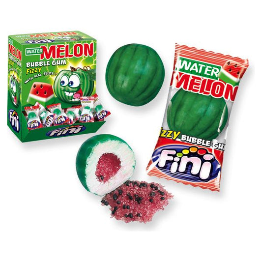 Fini Watermelon Fizzy Bubblegum 200ct (UK)