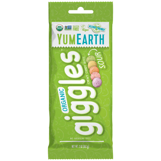 YumEarth Organic Sour Giggles 2oz 12ct