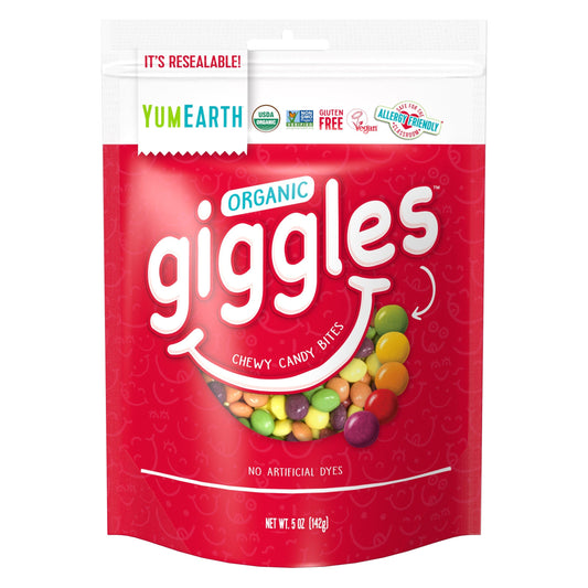 YumEarth Organic Giggles Resealable Pouch 5oz 6ct