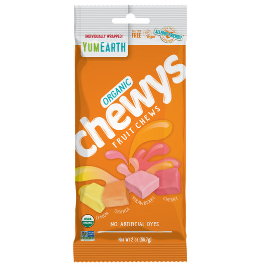 YumEarth Organic Chewys 2oz 12ct